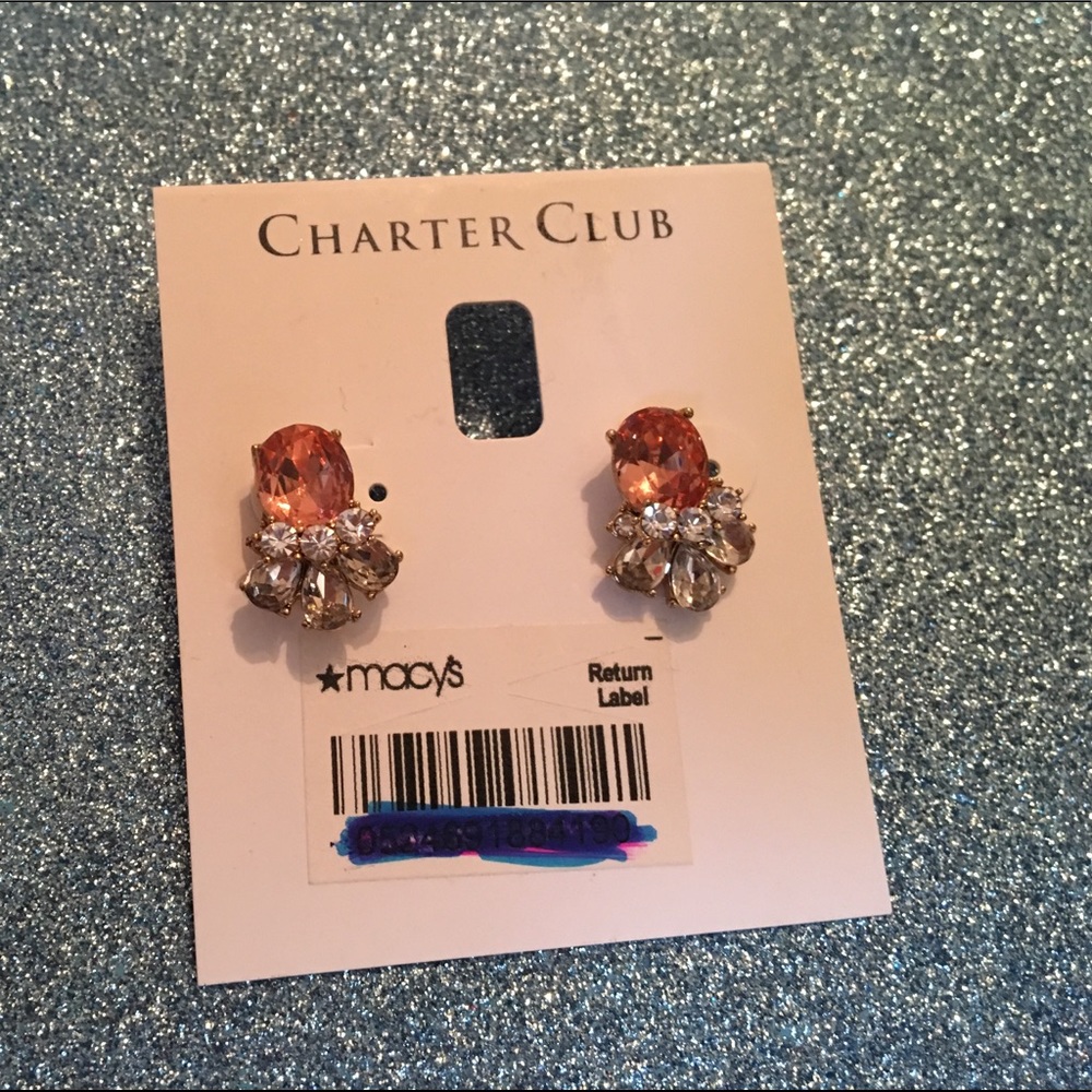 Charter club earrings!